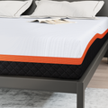 vidaXL Mattresses White and Grey 180 x 200 cm