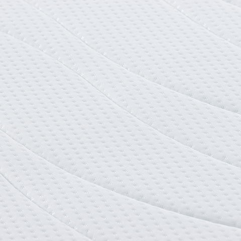 vidaXL Mattresses White 120 x 200 cm 100% polyester fabric