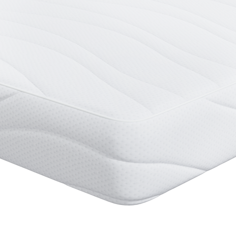 vidaXL Mattresses White 120 x 200 cm 100% polyester fabric