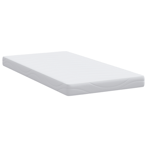 vidaXL Mattresses White 120 x 200 cm 100% polyester fabric