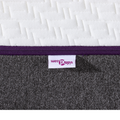 vidaXL Mattresses White and Grey 100% polyester jacquard fabric