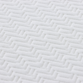 vidaXL Mattresses White and Grey 100% polyester jacquard fabric