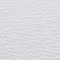 vidaXL Mattresses White and Grey 100% polyester jacquard fabric