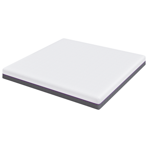 vidaXL Mattresses White and Grey 100% polyester jacquard fabric