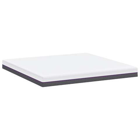 vidaXL Mattresses White and Grey 100% polyester jacquard fabric