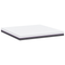 vidaXL Mattresses White and Grey 100% polyester jacquard fabric