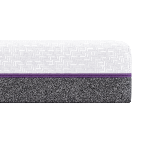 vidaXL Mattresses White and Grey 100% polyester jacquard fabric