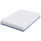 vidaXL Mattresses White and Blue 100% polyester jacquard fabric