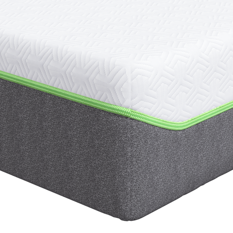vidaXL Mattresses White and Grey 100% polyester jacquard fabric