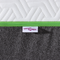 vidaXL Mattresses White and Grey 100% polyester jacquard fabric