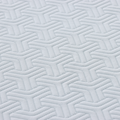 vidaXL Mattresses White and Grey 100% polyester jacquard fabric