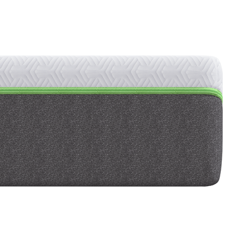 vidaXL Mattresses White and Grey 100% polyester jacquard fabric