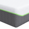 vidaXL Mattresses White and Grey 100% polyester jacquard fabric