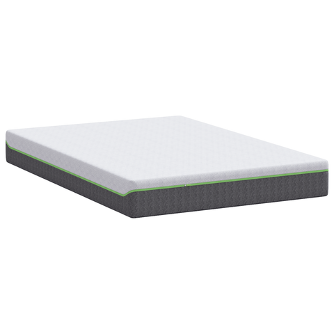 vidaXL Mattresses White and Grey 100% polyester jacquard fabric