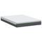 vidaXL Mattresses White and Grey 100% polyester jacquard fabric
