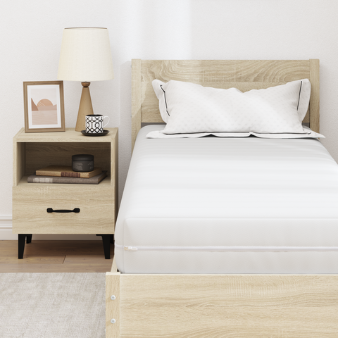 vidaXL Mattresses White 80 x 200 cm 100% polyester fabric