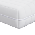 vidaXL Mattresses White 140 x 190 cm 100% polyester fabric