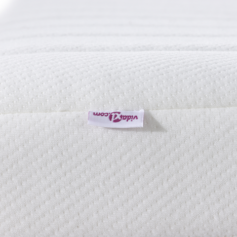 vidaXL Mattresses White 140 x 200 cm 100% polyester fabric