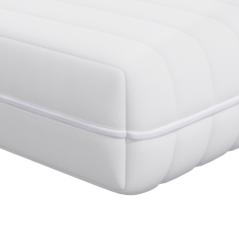 vidaXL Mattresses White 140 x 200 cm 100% polyester fabric