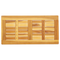 vidaXL Table Top 80x40x2,2 cm Rectangular Solid Wood Acacia