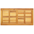 vidaXL Table Top 90x45x2,2 cm Rectangular Solid Wood Acacia