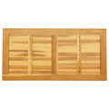 vidaXL Table Top 100x50x2,2 cm Rectangular Solid Wood Acacia