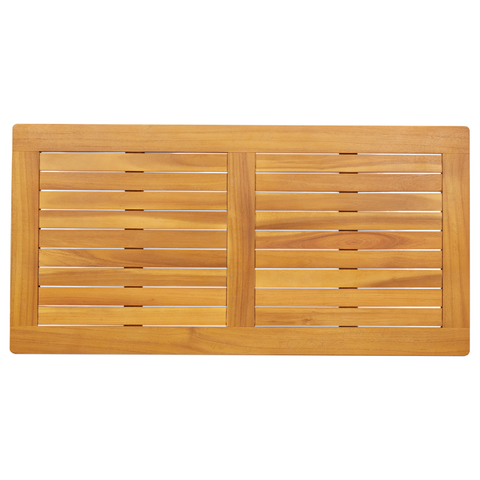 vidaXL Table Top 100x50x2,2 cm Rectangular Solid Wood Acacia