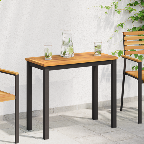 vidaXL Table Top 100x50x2,2 cm Rectangular Solid Wood Acacia