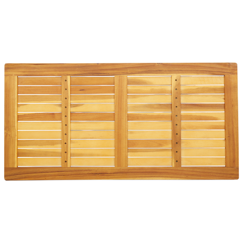vidaXL Table Top 110x55x2,2 cm Rectangular Solid Wood Acacia