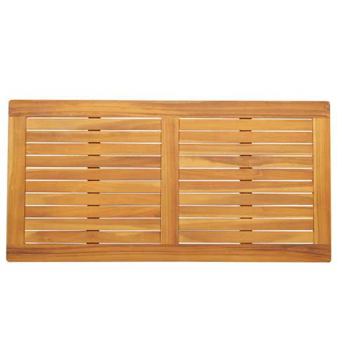 vidaXL Table Top 110x55x2,2 cm Rectangular Solid Wood Acacia