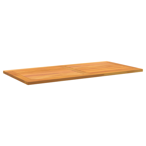 vidaXL Table Top 110x55x2,2 cm Rectangular Solid Wood Acacia