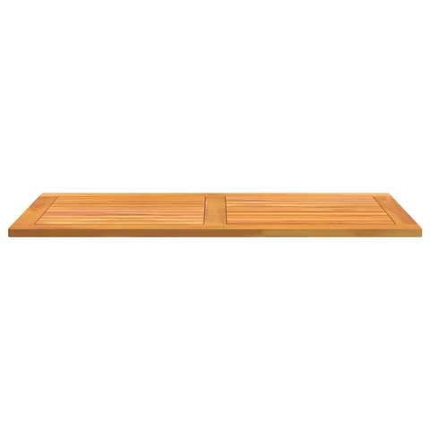 vidaXL Table Top 110x55x2,2 cm Rectangular Solid Wood Acacia