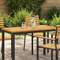 vidaXL Table Top 110x55x2,2 cm Rectangular Solid Wood Acacia