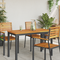 vidaXL Table Top 110x55x2,2 cm Rectangular Solid Wood Acacia