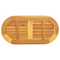 vidaXL Table Top 80x40x2,2 cm Oval Solid Wood Acacia