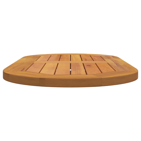 vidaXL Table Top 80x40x2,2 cm Oval Solid Wood Acacia