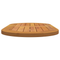 vidaXL Table Top 80x40x2,2 cm Oval Solid Wood Acacia