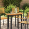 vidaXL Table Top 80x40x2,2 cm Oval Solid Wood Acacia
