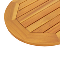 vidaXL Table Top 90x45x2,2 cm Oval Solid Wood Acacia