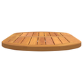 vidaXL Table Top 90x45x2,2 cm Oval Solid Wood Acacia