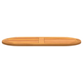 vidaXL Table Top 100x50x2.2 cm Oval Solid Wood Acacia