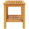 vidaXL Coffee Table 90x50x45 cm Solid Acacia Wood