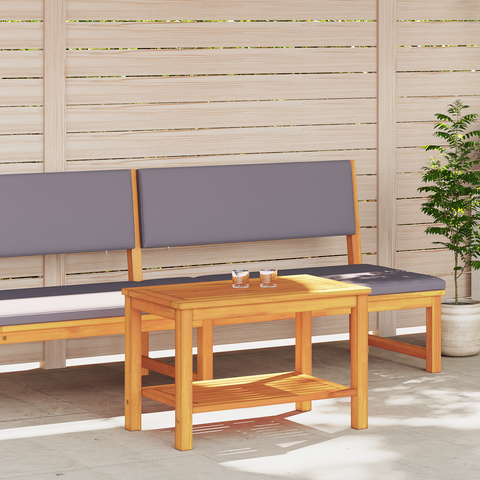 vidaXL Coffee Table 90x50x45 cm Solid Acacia Wood