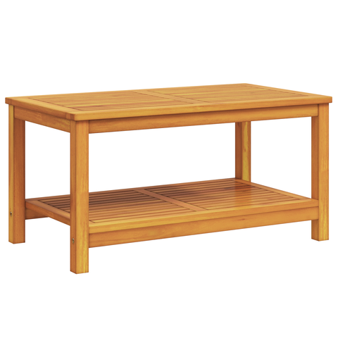 vidaXL Coffee Table 110x55x45 cm Solid Acacia Wood