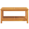 vidaXL Coffee Table 110x55x45 cm Solid Acacia Wood