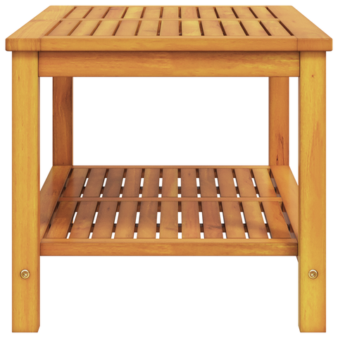 vidaXL Coffee Table 110x55x45 cm Solid Acacia Wood