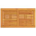 vidaXL Coffee Table 110x55x45 cm Solid Acacia Wood