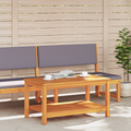 vidaXL Coffee Table 110x55x45 cm Solid Acacia Wood