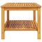 vidaXL Coffee Table 70x40x45 cm Solid Acacia Wood