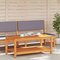 vidaXL Coffee Table 70x40x45 cm Solid Acacia Wood